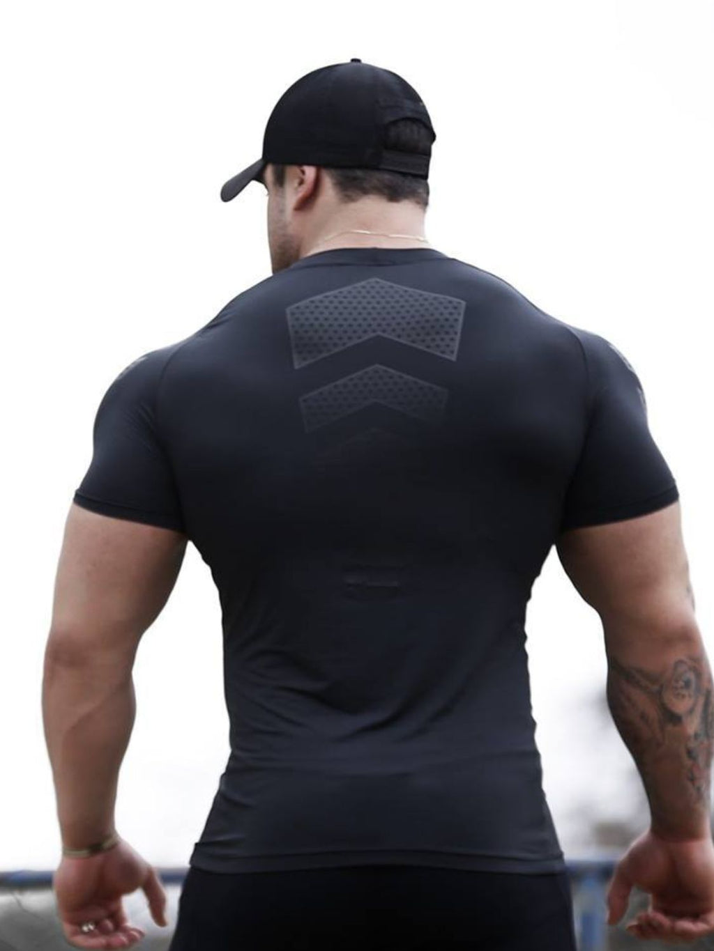 Men's Plus Size Round Neck Short Sleeve T-Shirt