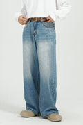Wide Leg Jeans with Pockets