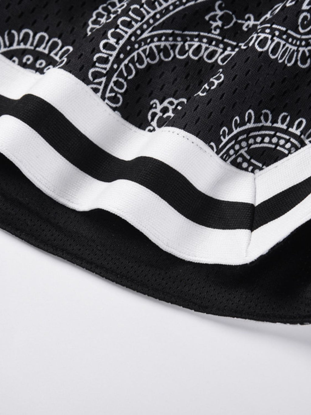 Men's Drawstring Printed Shorts