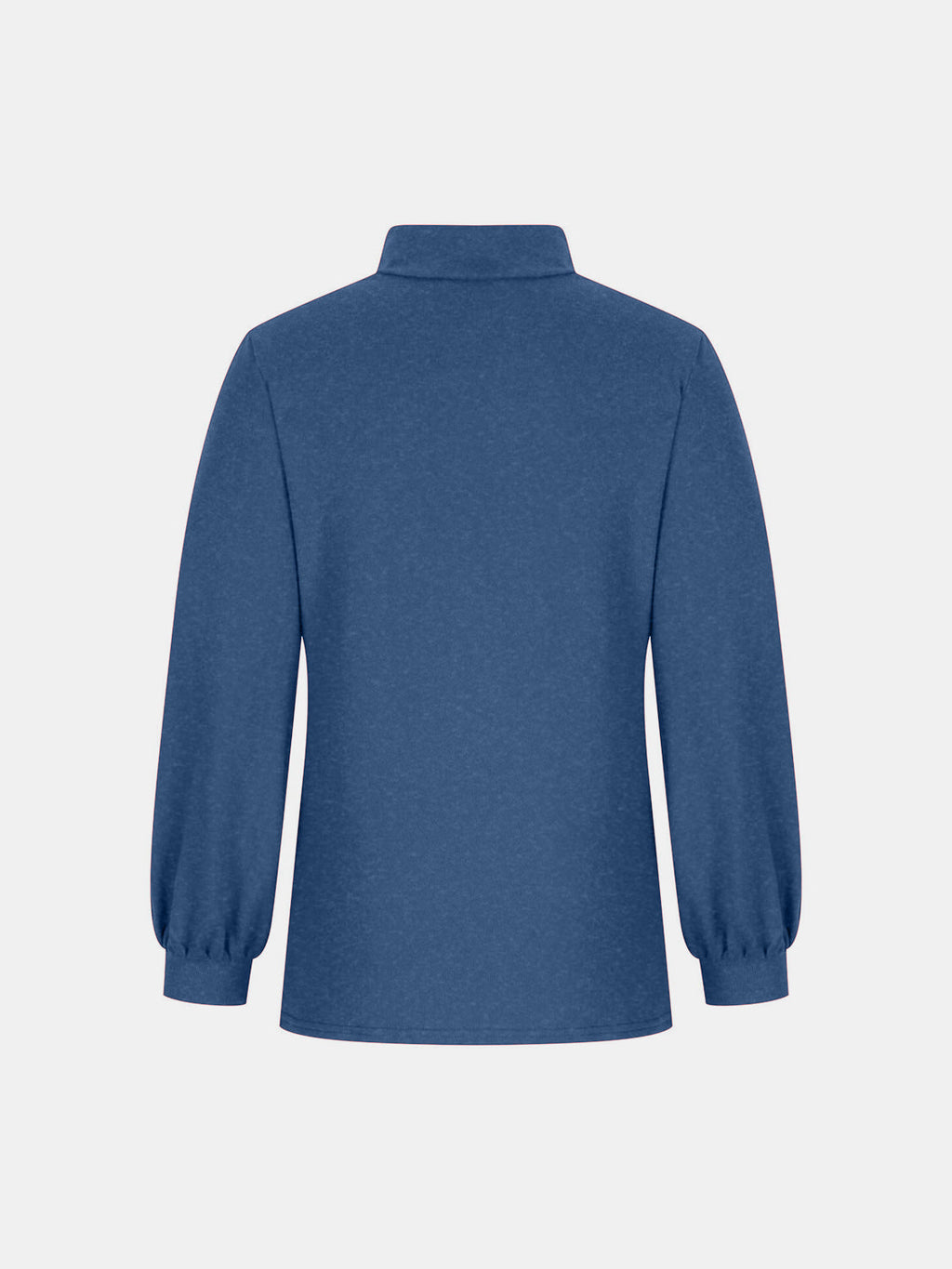 Full Size Mock Neck Long Sleeve T-Shirt