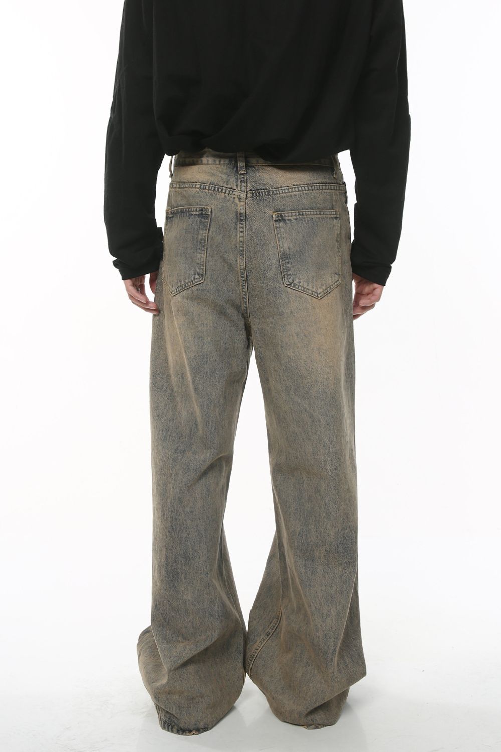 Wide Leg Jeans with Pockets