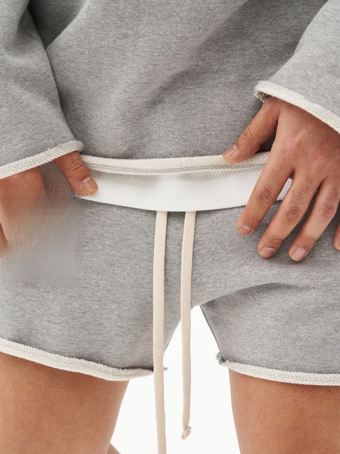 Men's Plus Size Drawstring Shorts