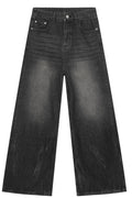 Wide Leg Jeans with Pockets