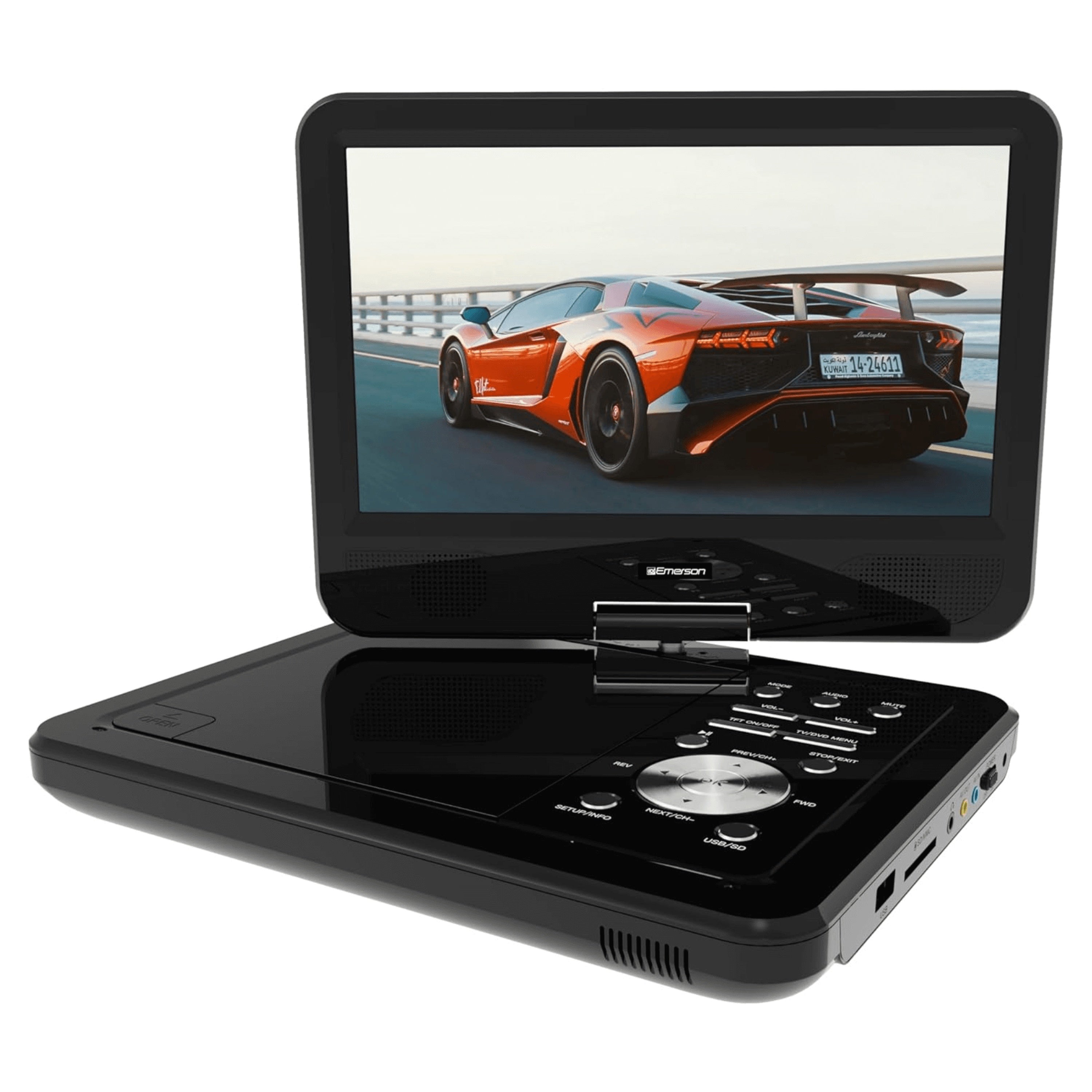 10" DVD Player with Built-In Speaker