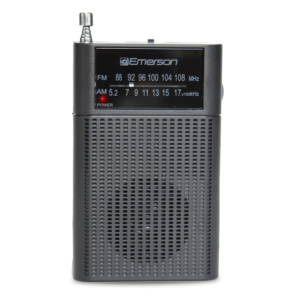 Portable AMFM Radio with Built-In Speaker