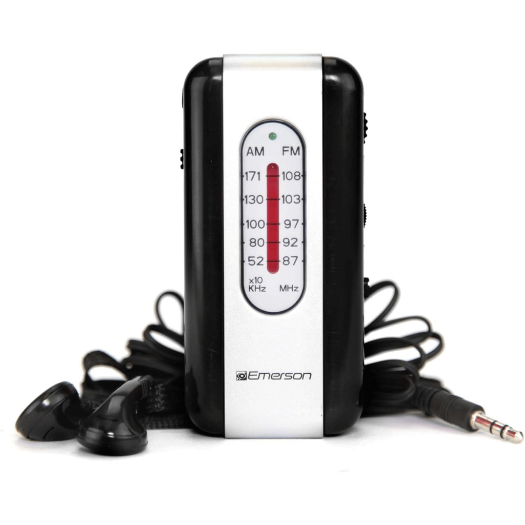 Portable AMFM Radio with Built-In Speaker