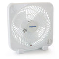 Impress 9-Inch 3-Speed Box Fan - White - 9 inch