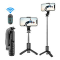 Bluetooth Selfie Stick Tripod – Wireless Handheld Stand with LED Light & Remote