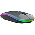 Wireless RGB Mouse – Silent Rechargeable Bluetooth Mouse with LED Backlight for PC & Laptop