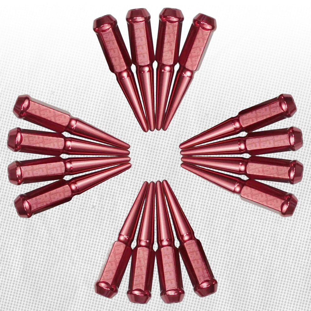 14x2.0mm Extended Spike Lug Nuts - 60 Degree Taper Seat