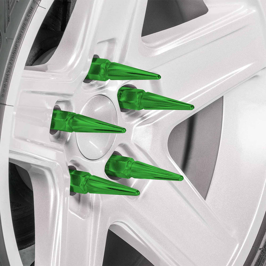 1/2 Inch Extended Spike Lug Nuts - 60 Degree Taper Seat