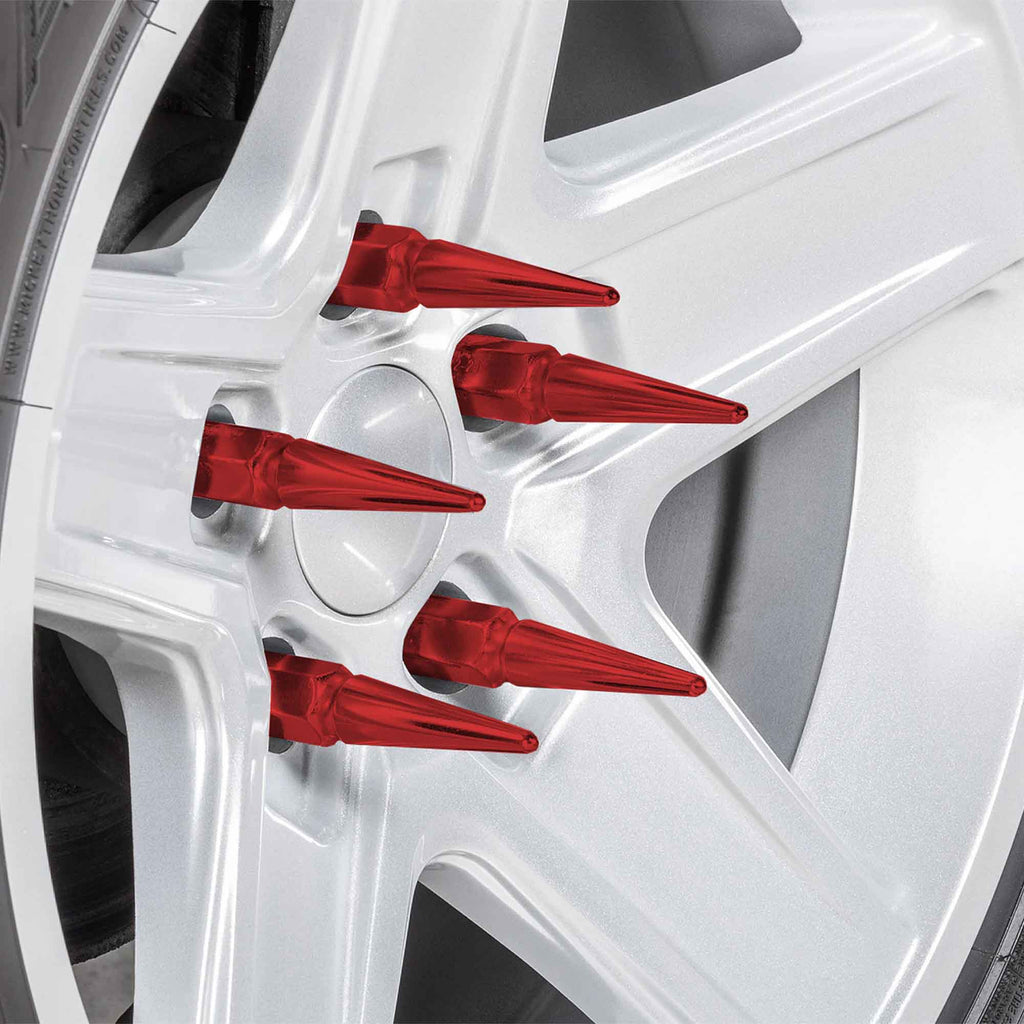 1/2 Inch Extended Spike Lug Nuts - 60 Degree Taper Seat