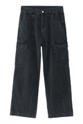 Wide Leg Jeans with Pockets