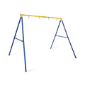 660 LBS Extra-Large A-Shaped Swing Stand with Anti-Slip Footpads (Without Seat)-Yellow