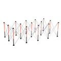 Portable Folding Workstand 8.05 x 4.13ft Collapsible Work Stand 6000lbs Capacity