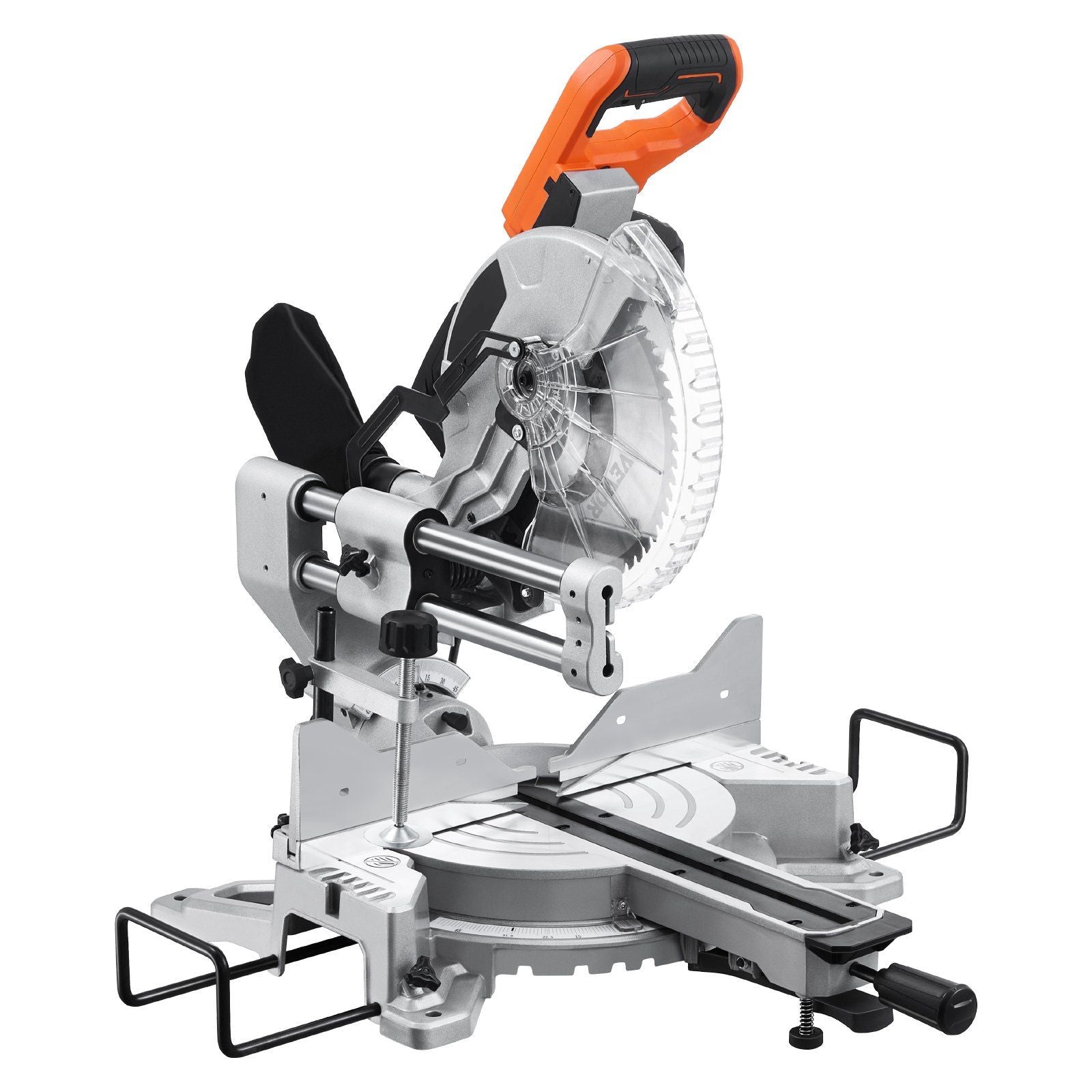 Sliding Compound Miter Saw 10-In Blade 15 Amp Motor Corded Double Bevel 60-Tooth