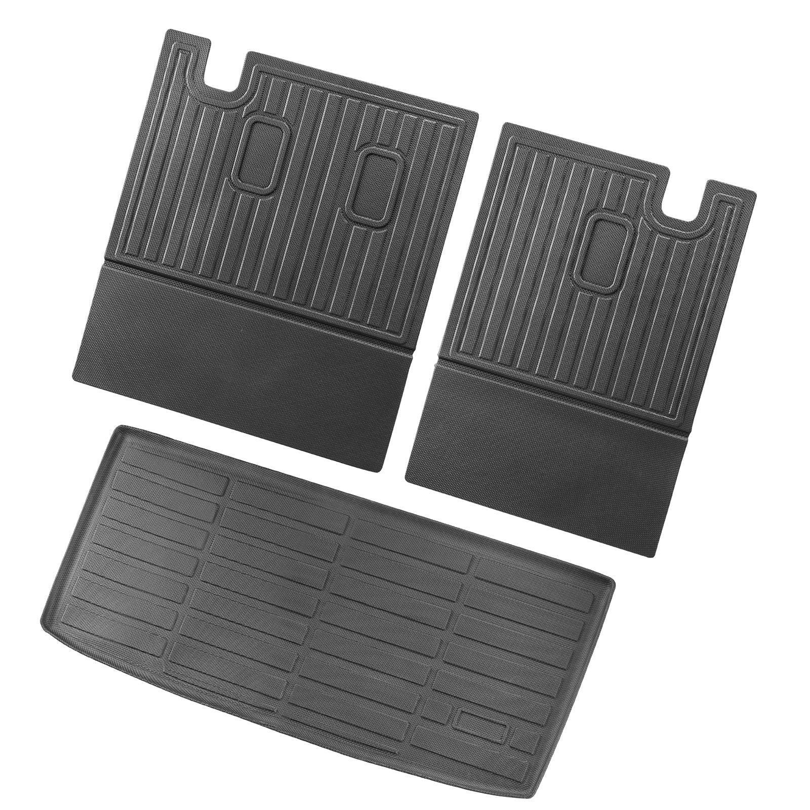 Truck Cargo Mat & Backrest Mat Custom Fit for Honda Pilot 2016-2022 & 2023-2024