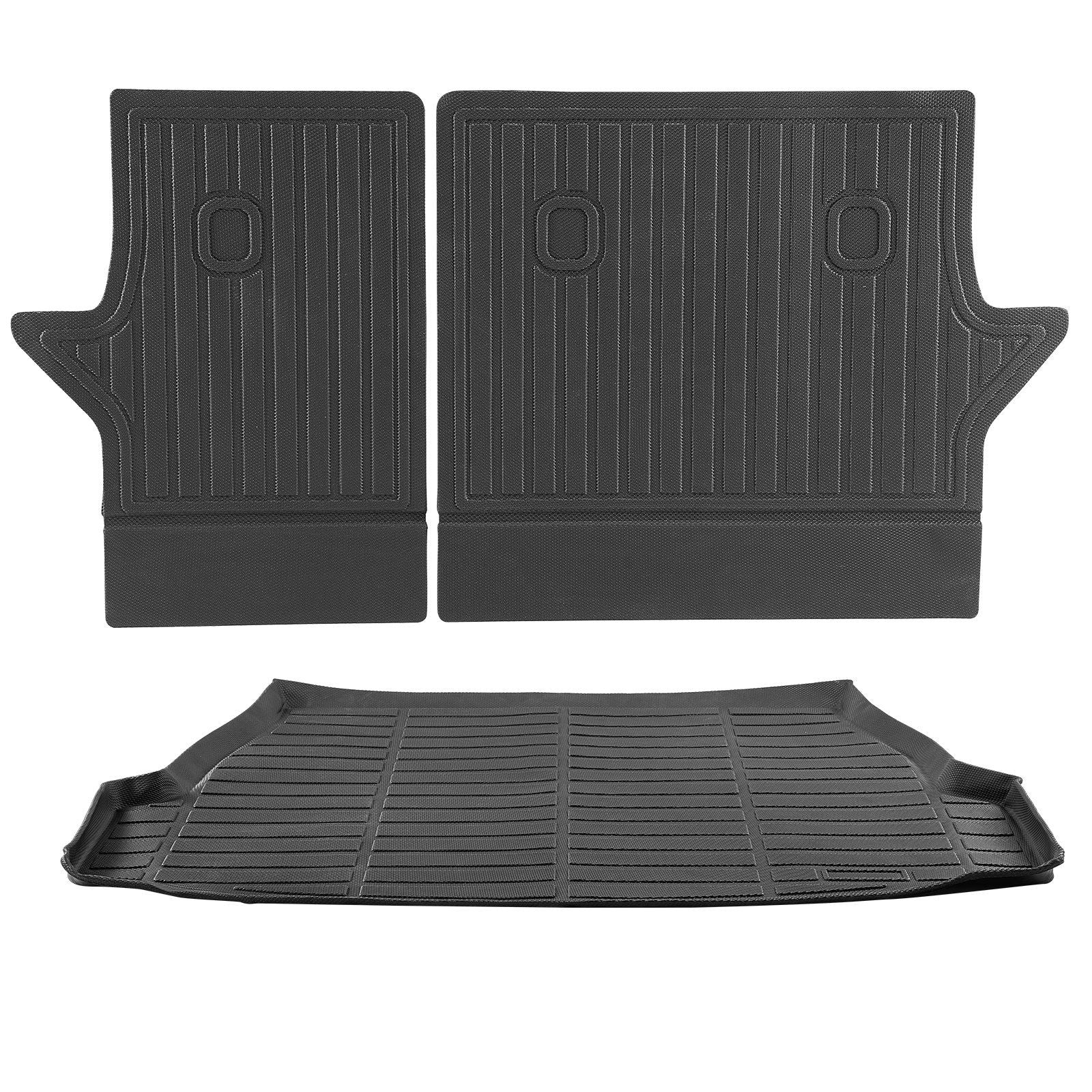 Cargo Mat & Backrest Mat All Weather Custom Fit for Toyota RAV4 2019-2024