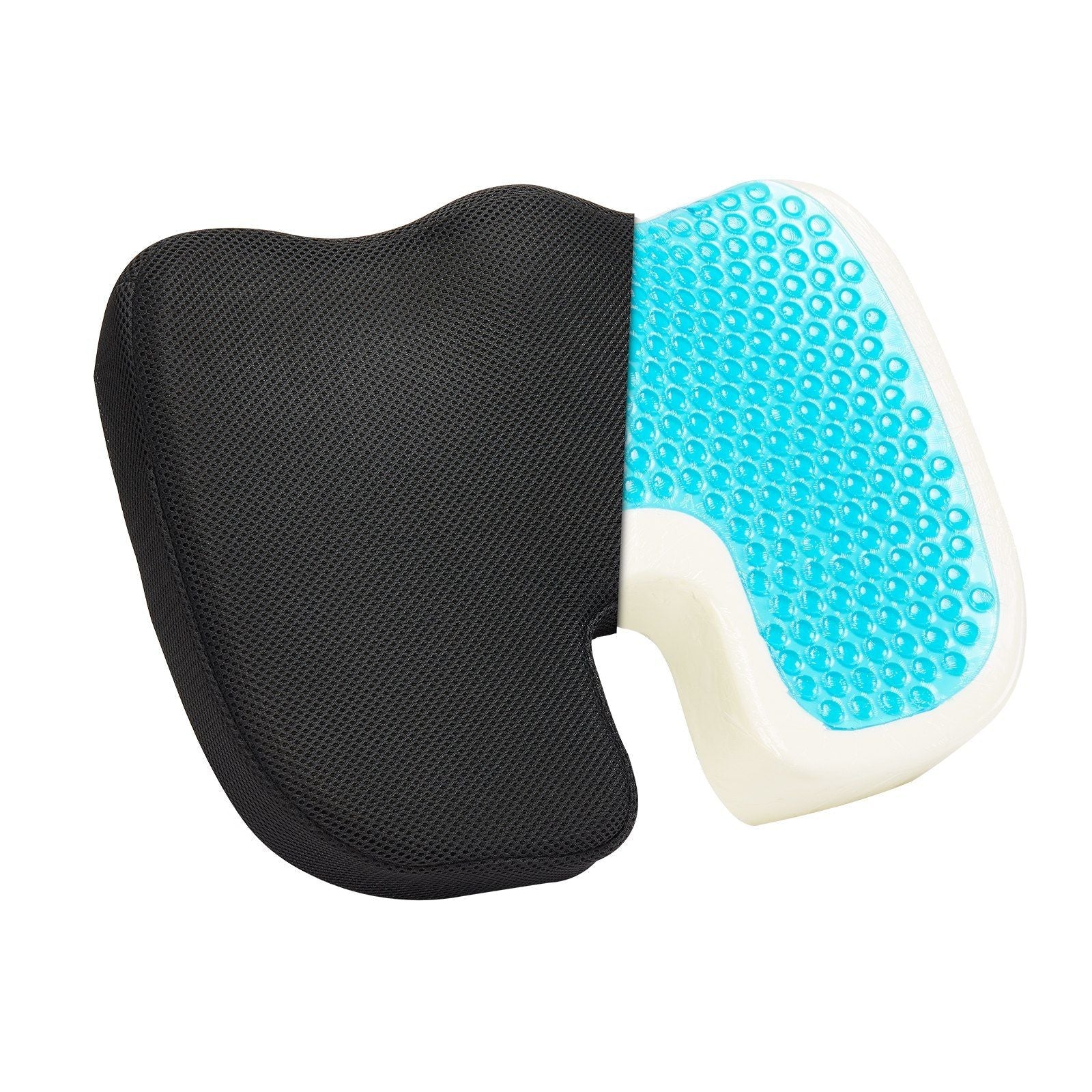 Seat Cushion Cooling Gel & Memory Foam Seat Cushion for Pressure Relief