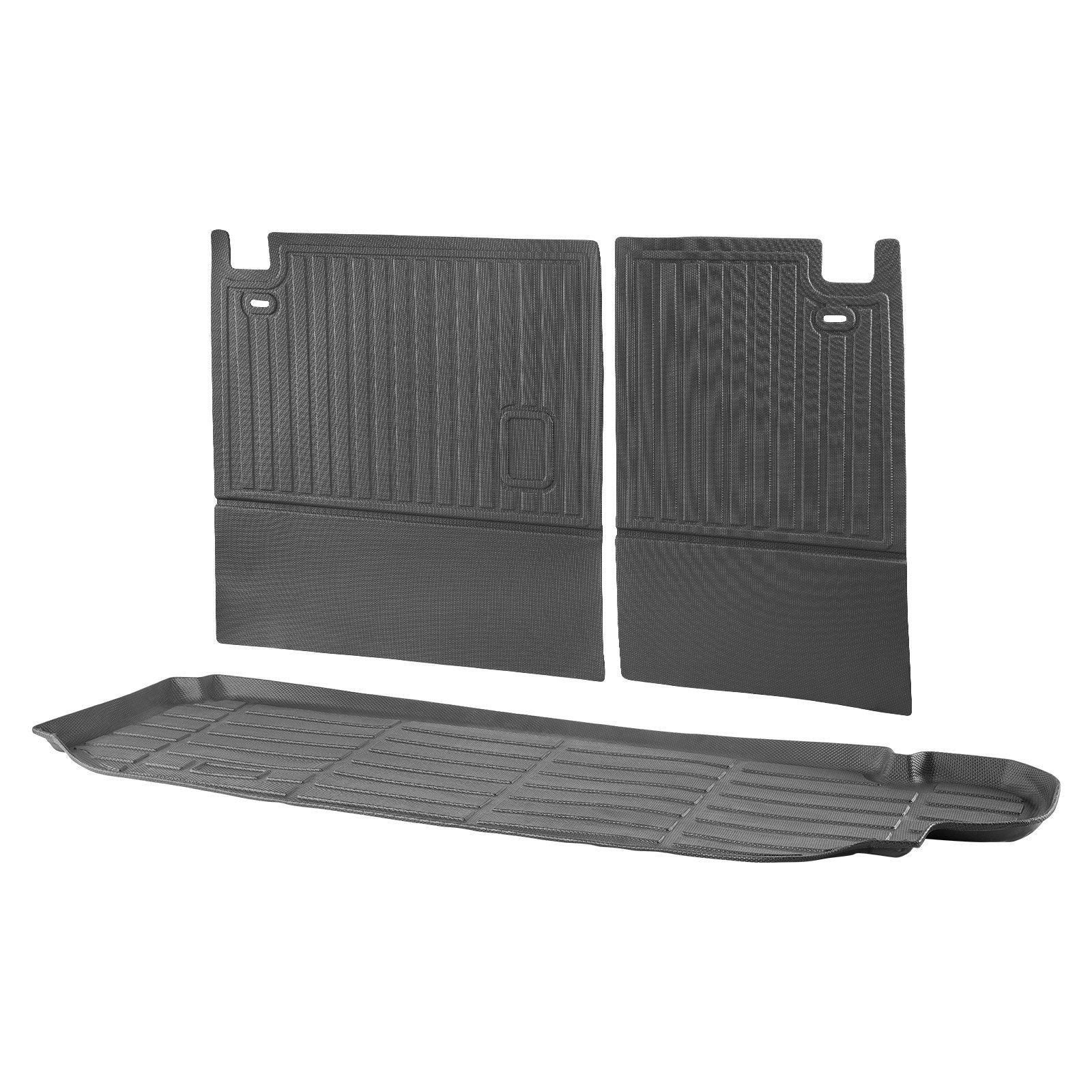 Truck Cargo Mat & Backrest Mat TPE Custom Fit for Kluger & Highlander 2020-2024