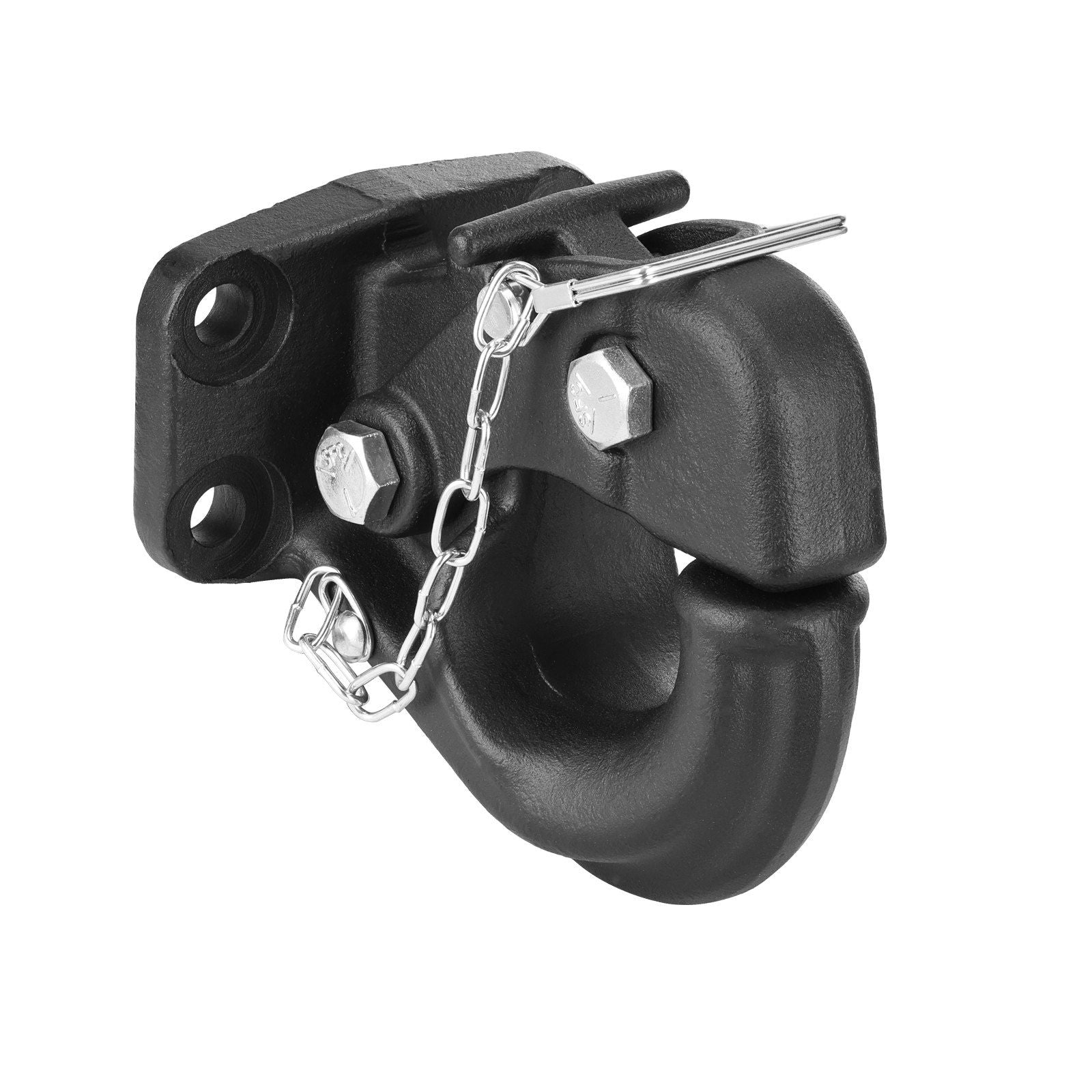 Pintle Hitch Trailer Hitches Receiver for 2.5" to 3" Lunette Ring 30000 lbs