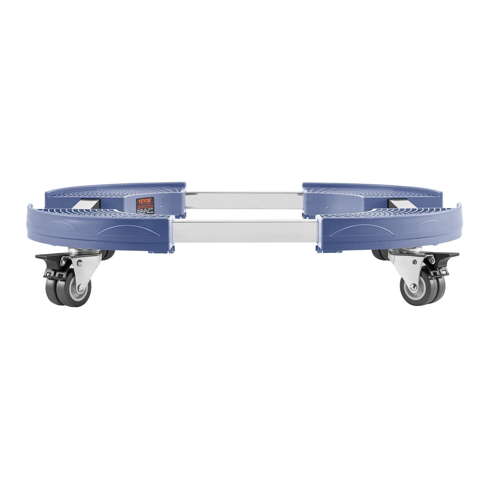 Round Trash Can Dolly 15-22.8 in Adjustable Plastic Bin Dolly 400lbs Heavy Duty