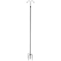 Double Shepherds Hook 8 Pack 92 Inch Heavy Duty Bird Feeder Pole