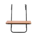 Balcony Hanging Table 25 x 24 in Outdoor Patio Railing Bar Table Adjusable