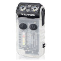 Rechargeable Keychain Flashlight Mini LED Flashlight with Clip & Magnetic Tail
