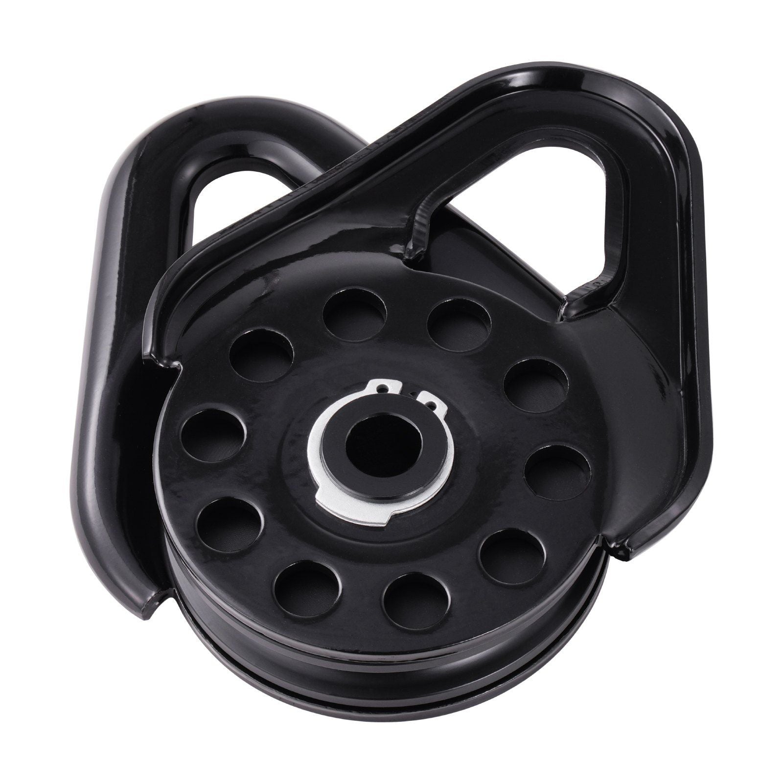 14.5 Ton Heavy Duty Recovery Snatch Block Pulley Snatch 32,000 lbs Capacity
