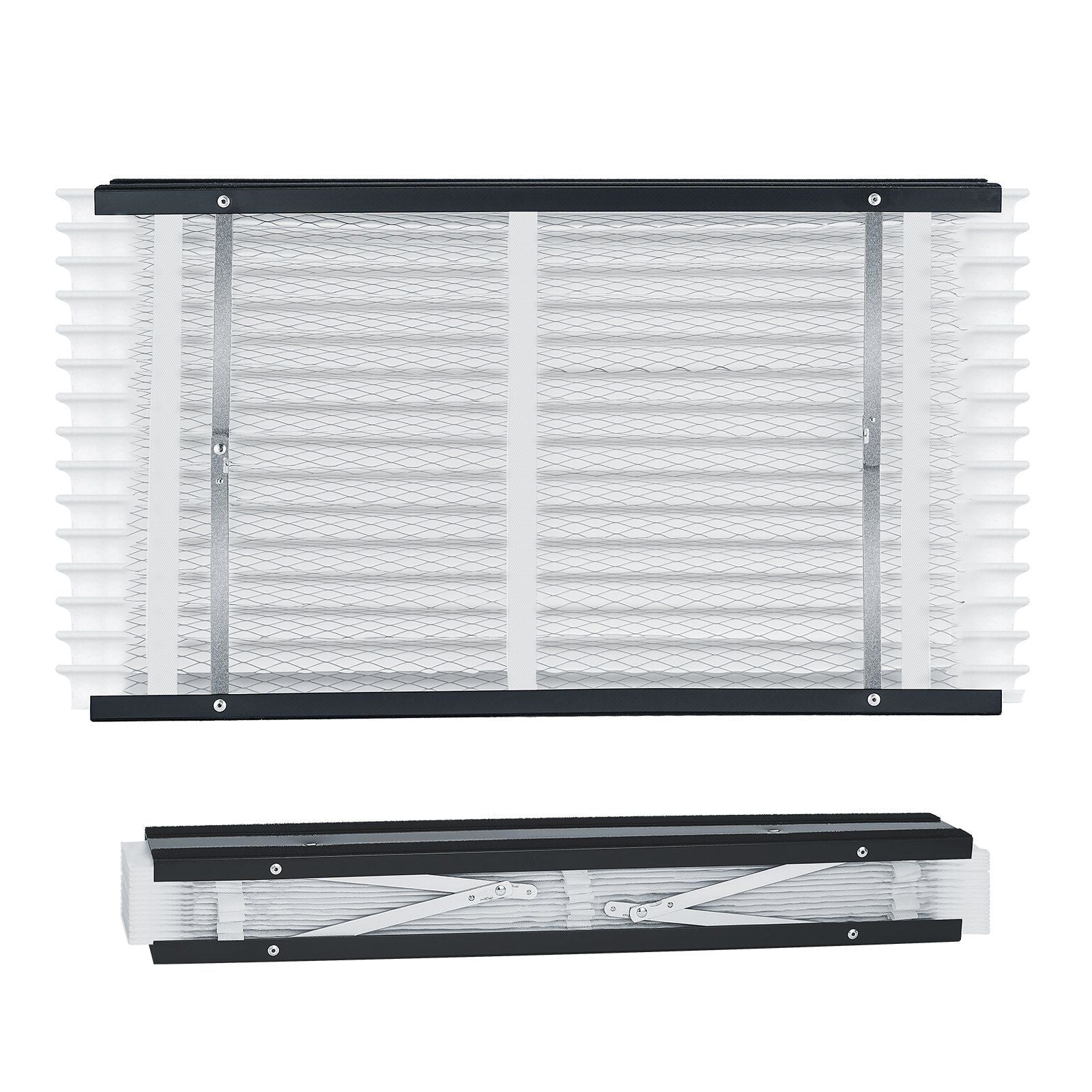 Air Filters MERV 11 Electrostatic Pleated HVAC Furnace Filter 2-Pack 16 x 28 x 4