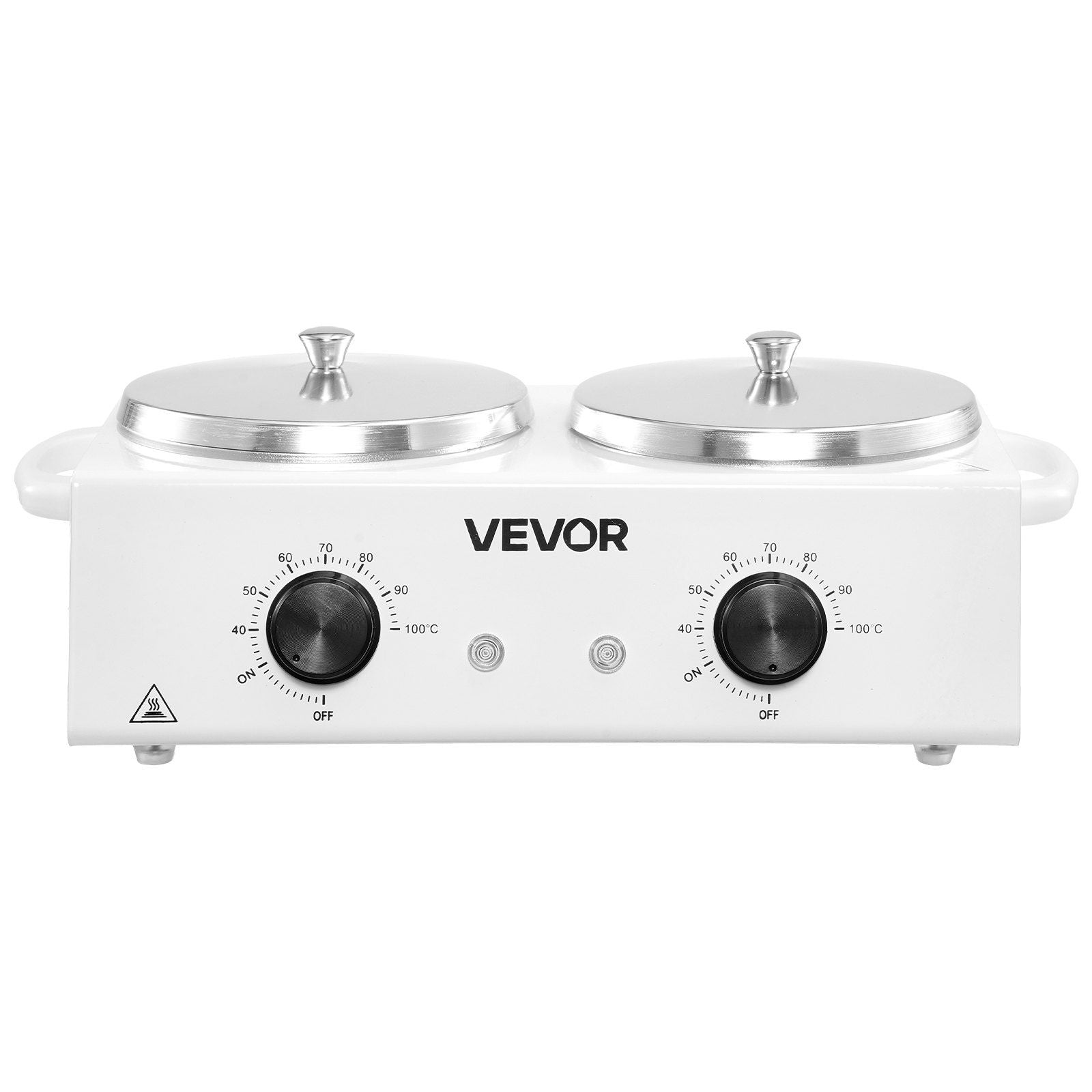 Double Wax Warmer 1200ML Professional Dual Wax Heater Pot for Hair Removal