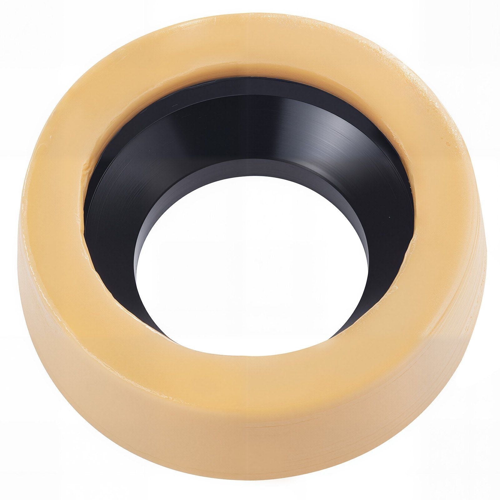 Extra Thick Toilet Wax Ring Kit with Brass Bolts Fits 3-Inch/4-Inch Drain Pipes