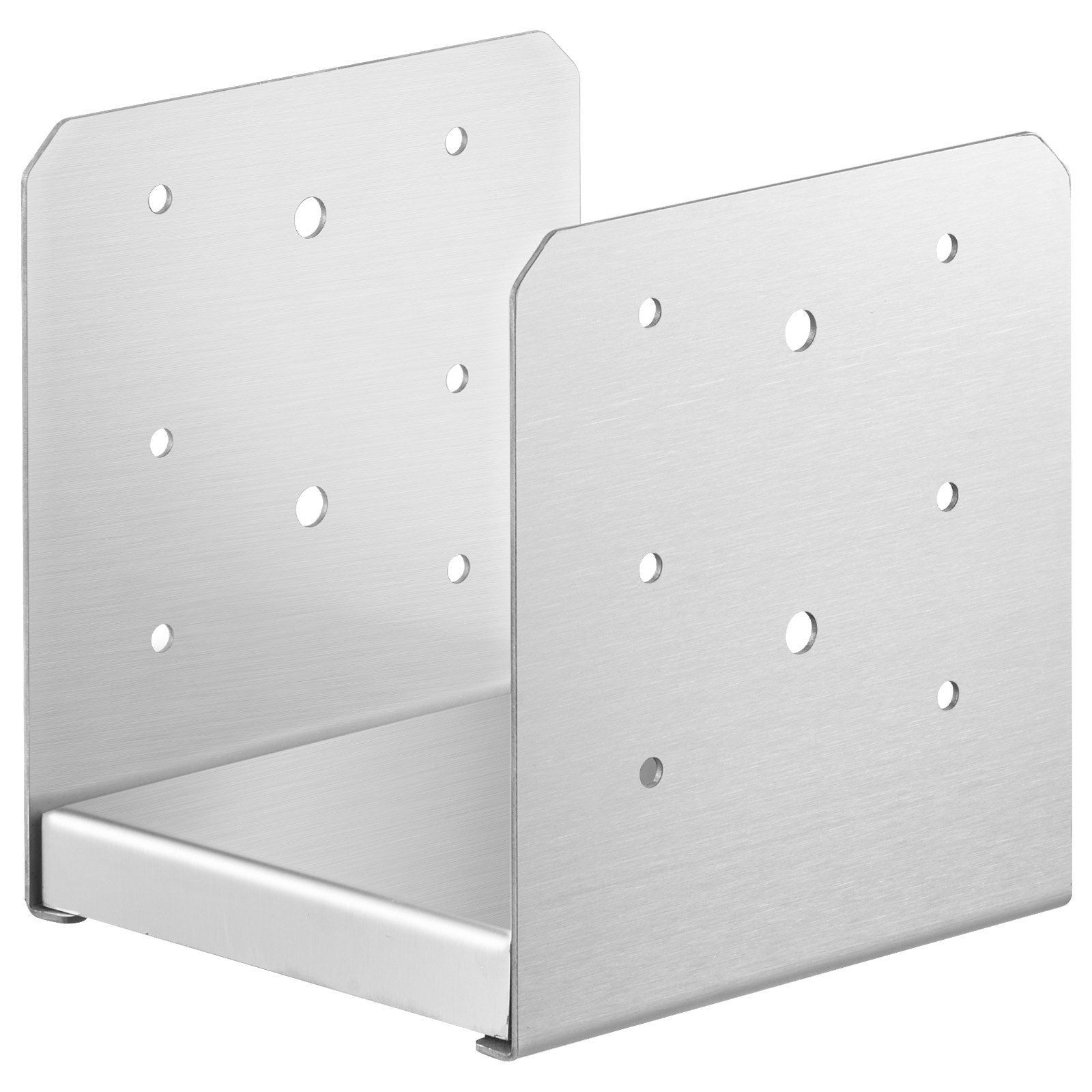 6"x 6" Post Base, 1Pcs Stainless Steel Adjustable Post Anchor Bracket(Internal 5.9 x 5.5"), Adjustable Post Base for Pavilion Deck Porch Handrail Railing Support Decorative Anchor Plate
