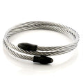 LO328 - Stainless Steel Bangle with No Stone