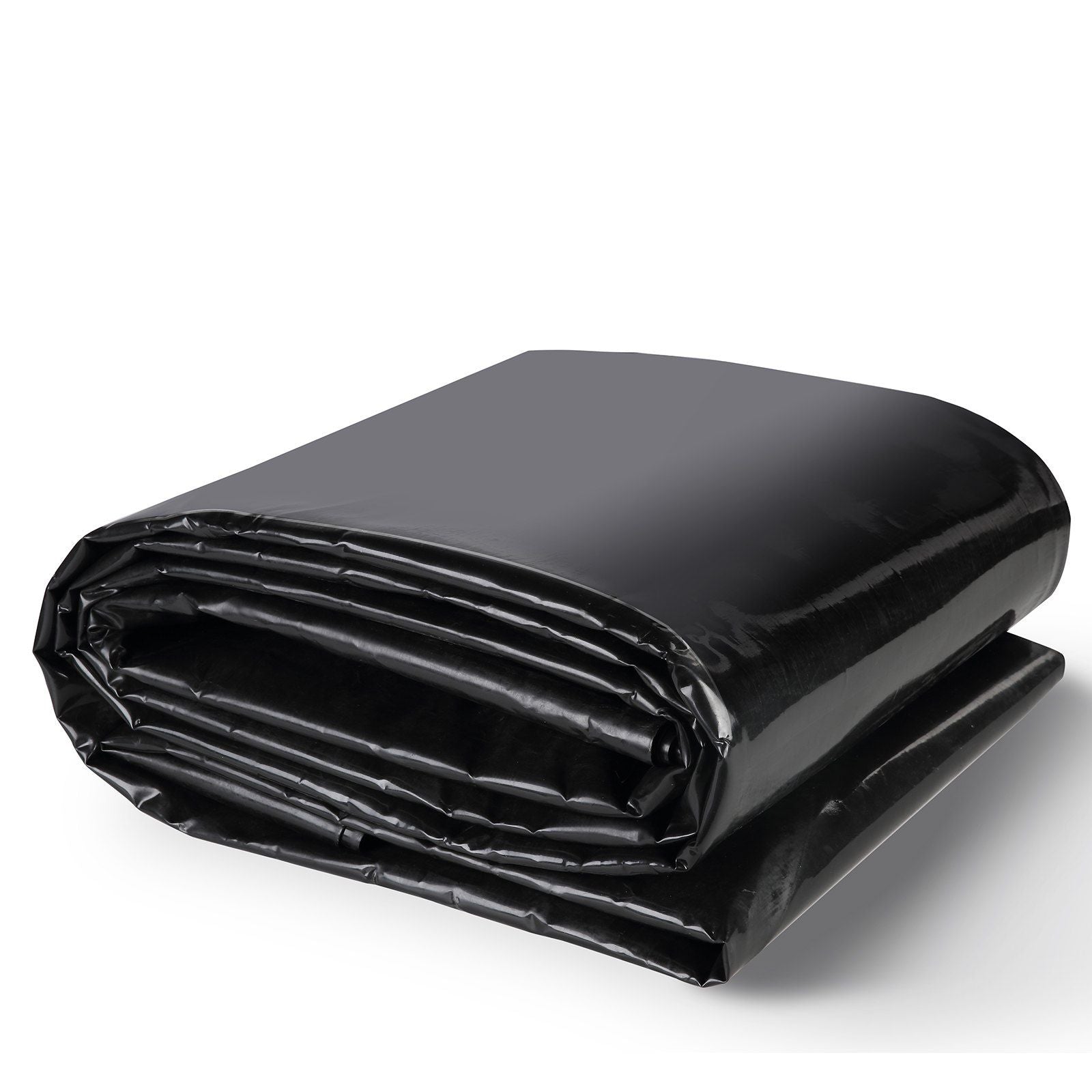 Pond Liner, 10 x 13 ft 20 Mil Thickness, Pliable LLDPE Material Pond Skins, Easy Cutting Underlayment for Fish or Koi Ponds, Water Features, Waterfall Base , Fountains, Water Gardens, Black