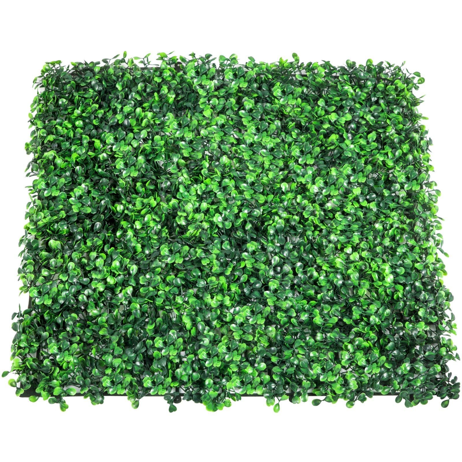 Artificial Boxwood Panel UV 24pcs Boxwood Hedge Wall Panels Artificial Grass Backdrop Wall 20" X 20" 4 cm Green Grass Wall Fake Hedge for Decor Privacy Fence Indoor Outdoor Garden Backyard