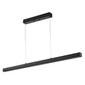 Dimmable Linear Pendant Light 20W 47in LED Linear Light Fixture Chandelier