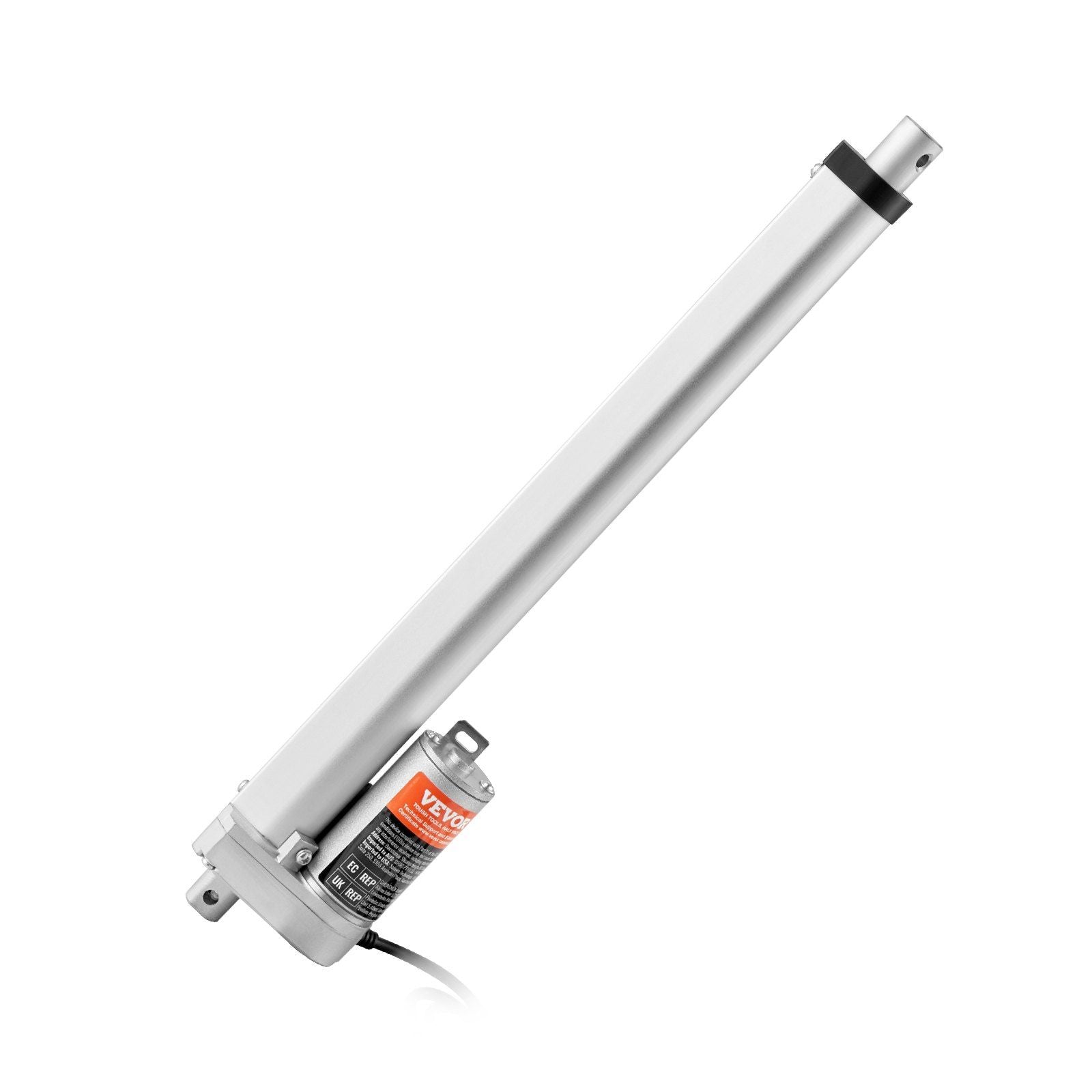 Linear Actuator 12V, 12 Inch High Load 330lbs/1500N Linear Actuator, 0.19"/s Linear Motion Actuator with Mounting Bracket and IP54 Protection