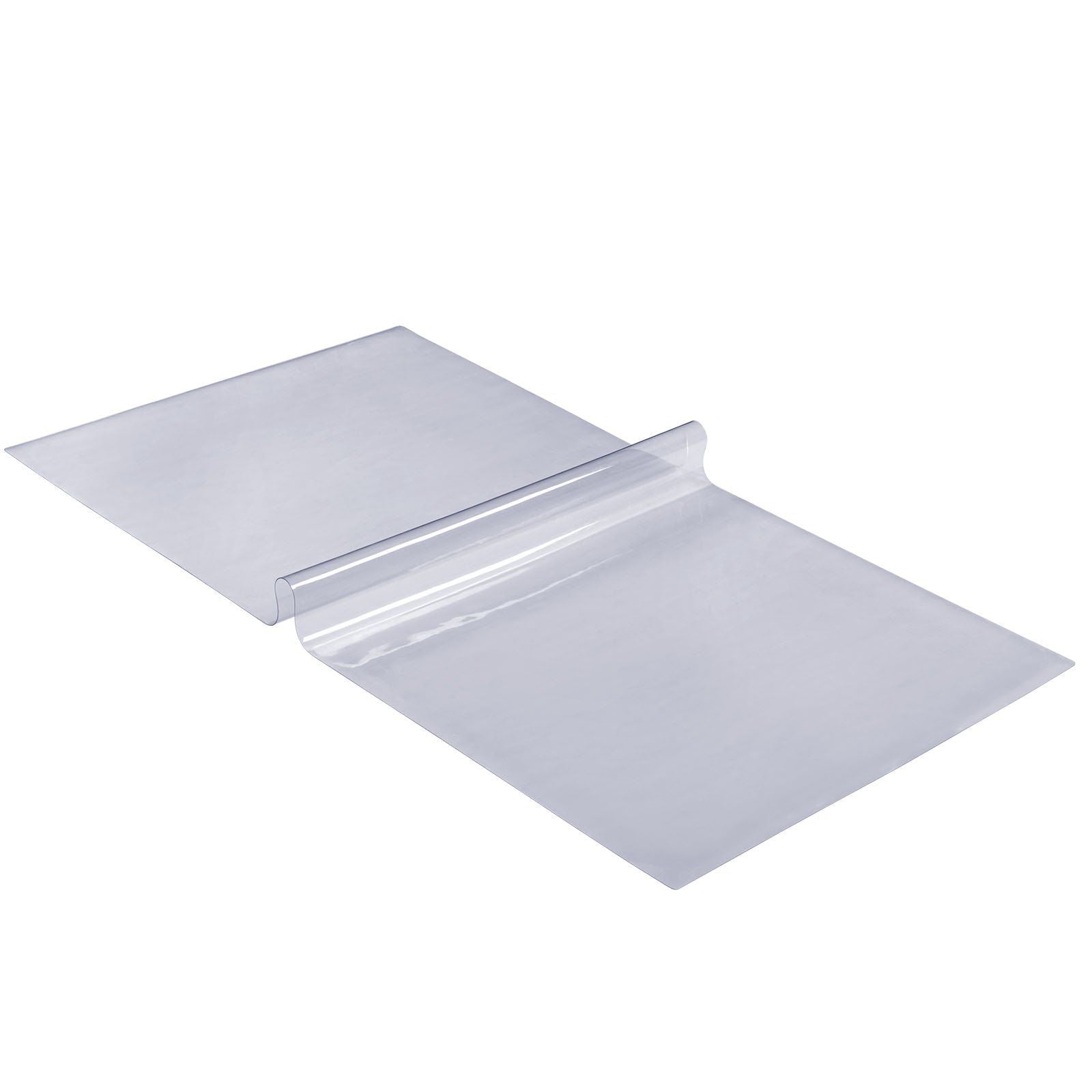 Clear Table Cover Protector, 36" x 72" Table Cover, 1.5 mm Thick PVC Plastic Tablecloth, Waterproof Desktop Protector for Writing Desk, Coffee Table, Dining Room Table