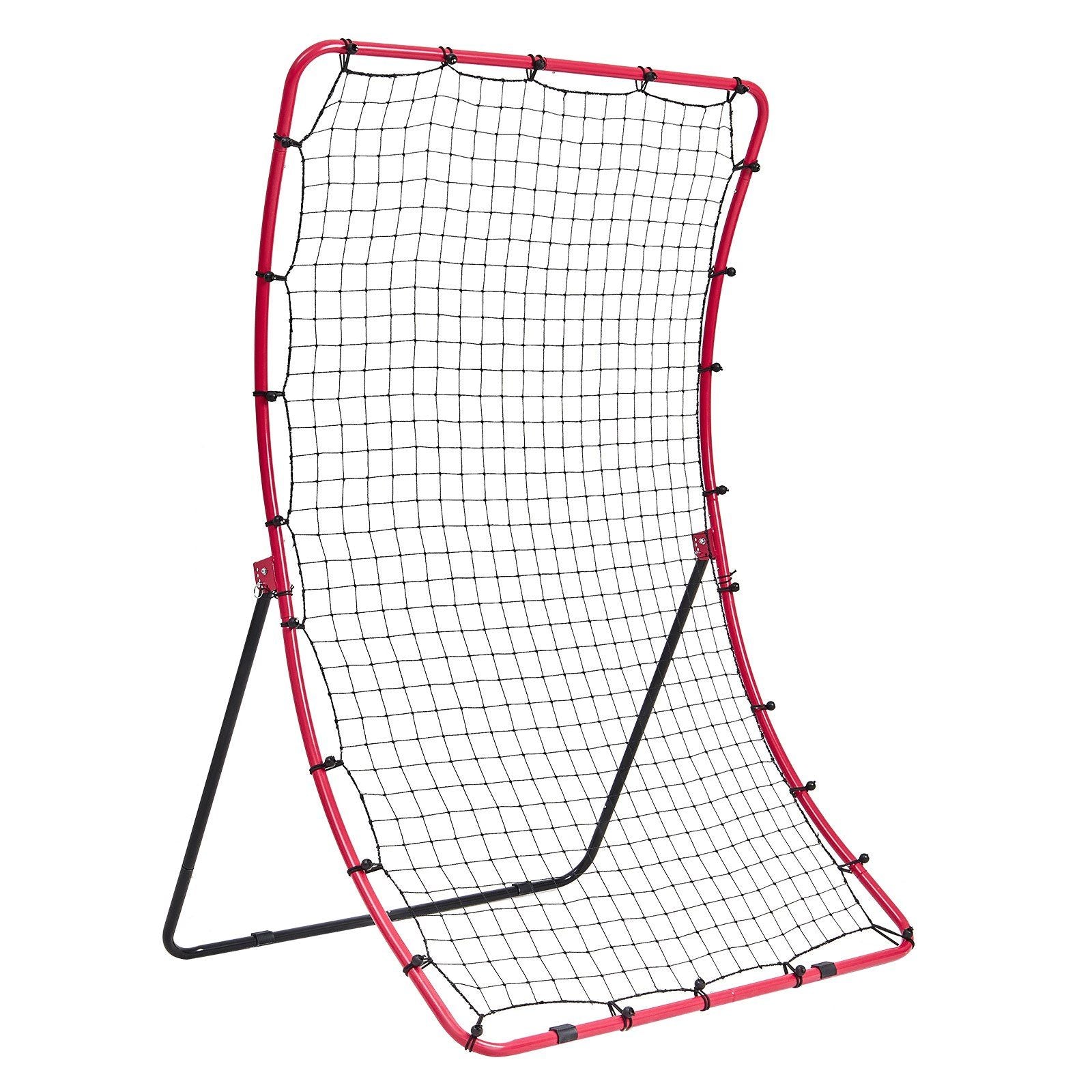Baseball And Softball Rebounder Net 4x5.5 ft PitchBack All Angle Fielding