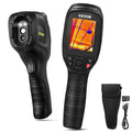 Thermal Imaging Camera, 240x180 IR Resolution with 2MP Visual Camera, 20Hz Refresh Rate Infrared Camera with -4°F~1022°F Temperature Range, 64G Built-in SD Card and Rechargeable Li-ion Battery