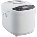 Bread Maker, 19-in-1 2LB Dough Machine, Nonstick Ceramic Pan Automatic Breadmaker with Gluten Free Setting, Whole Wheat Bread Making, Digital, Programmable, 3 Loaf Sizes, 3 Crust Colors, White