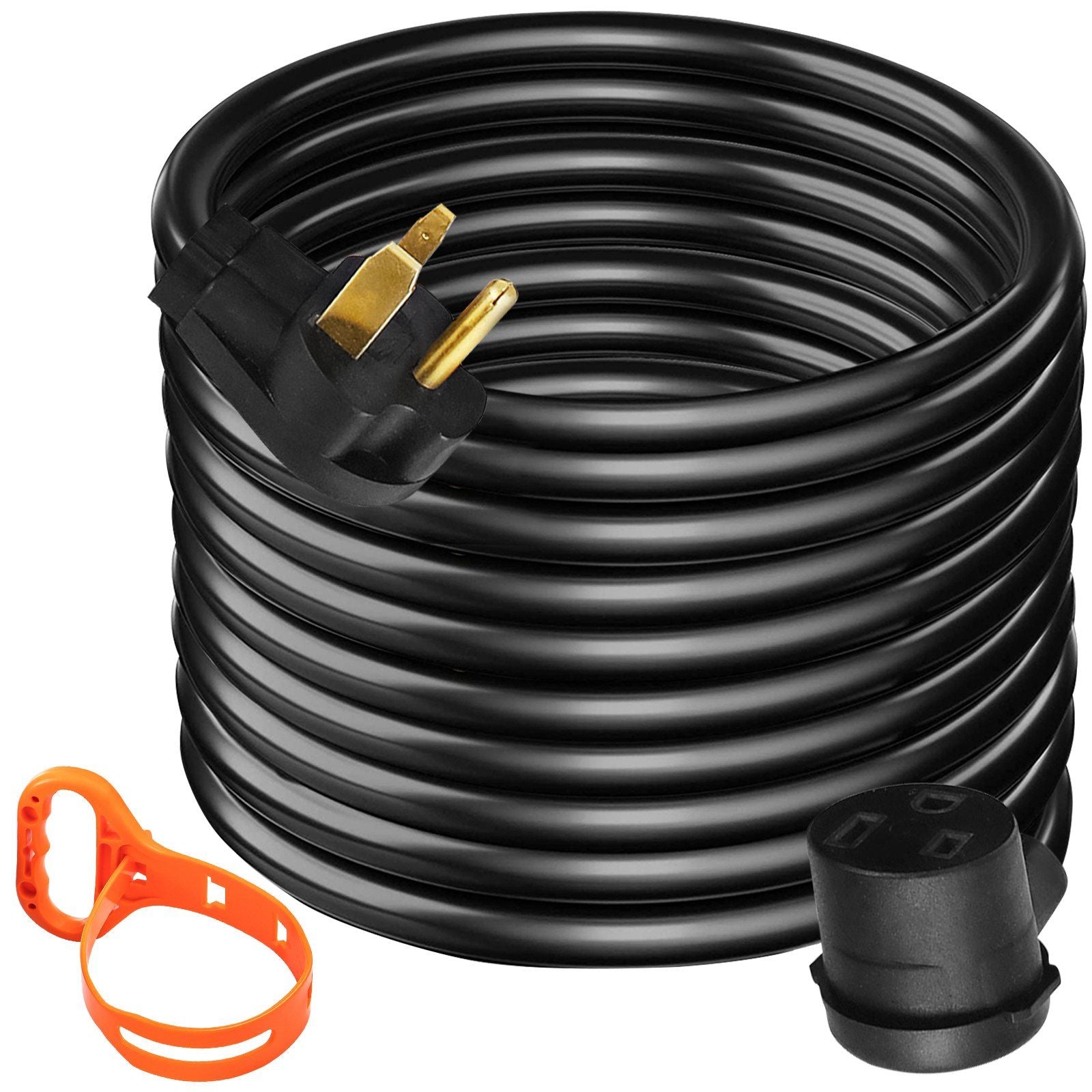 Welder Extension Cord 40Amp 50ft 250V, Welding Power Cord with NEMA 6-50 Plug 8 Gauge 3 Prong for MIG,Lincoln,Plasma,Miller,TIG