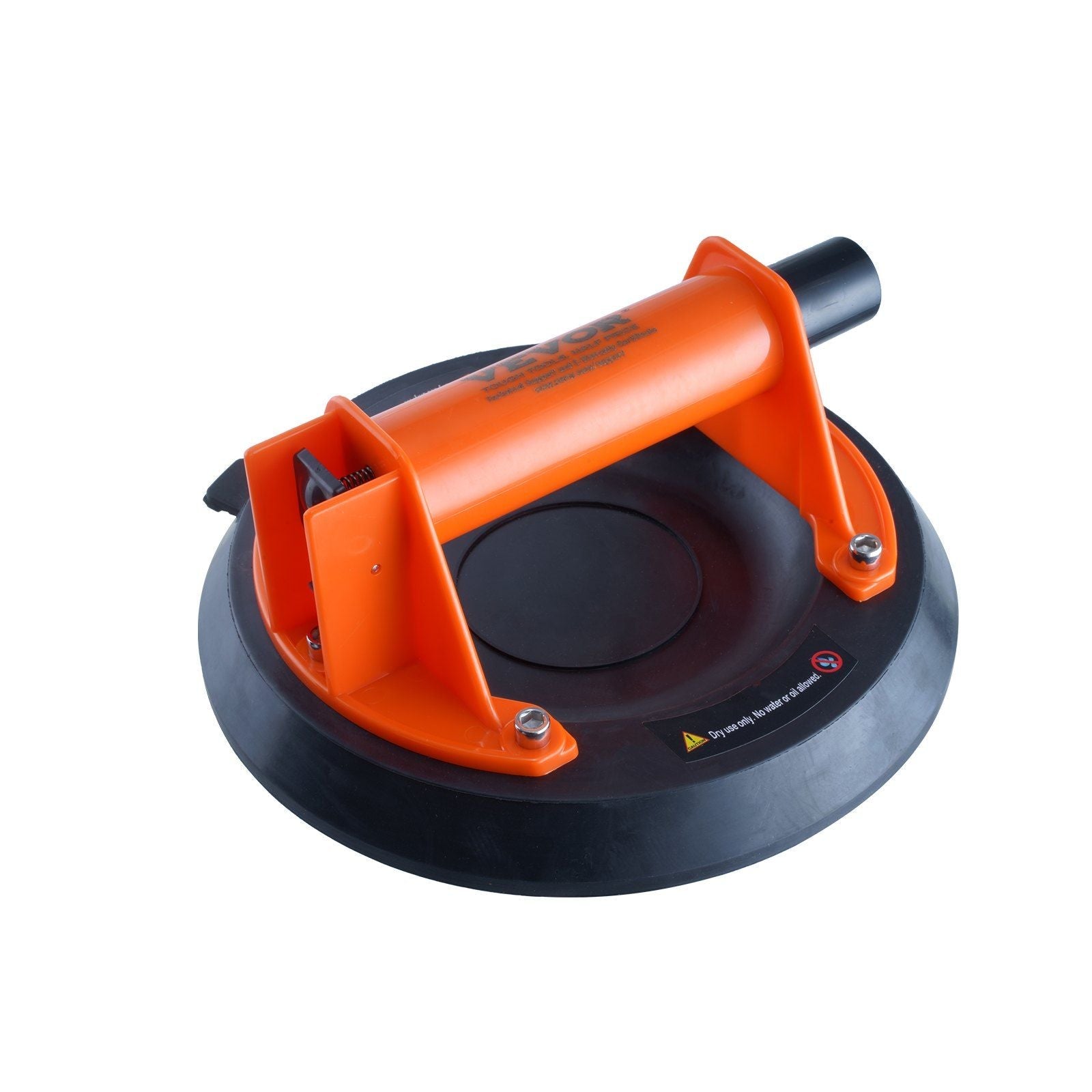 Glass Suction Cup, 8" 615 lbs Load Capacity, Vacuum Suction Cup with ABS Handle and Carry Box, Heavy Duty Industrial Suction Cup Lifter Tool for Glass, Granite, Tile, Metal, Wood Panel Lifting
