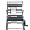 Manual Round Labeling Machine, 15-20pcs/min, Bottle Label Applicator for Round Bottles, Adjustable Manual Round Bottle Labeler Suitable for Bottle Diameter 0.78-4.72 inches (with Pressing Bar)