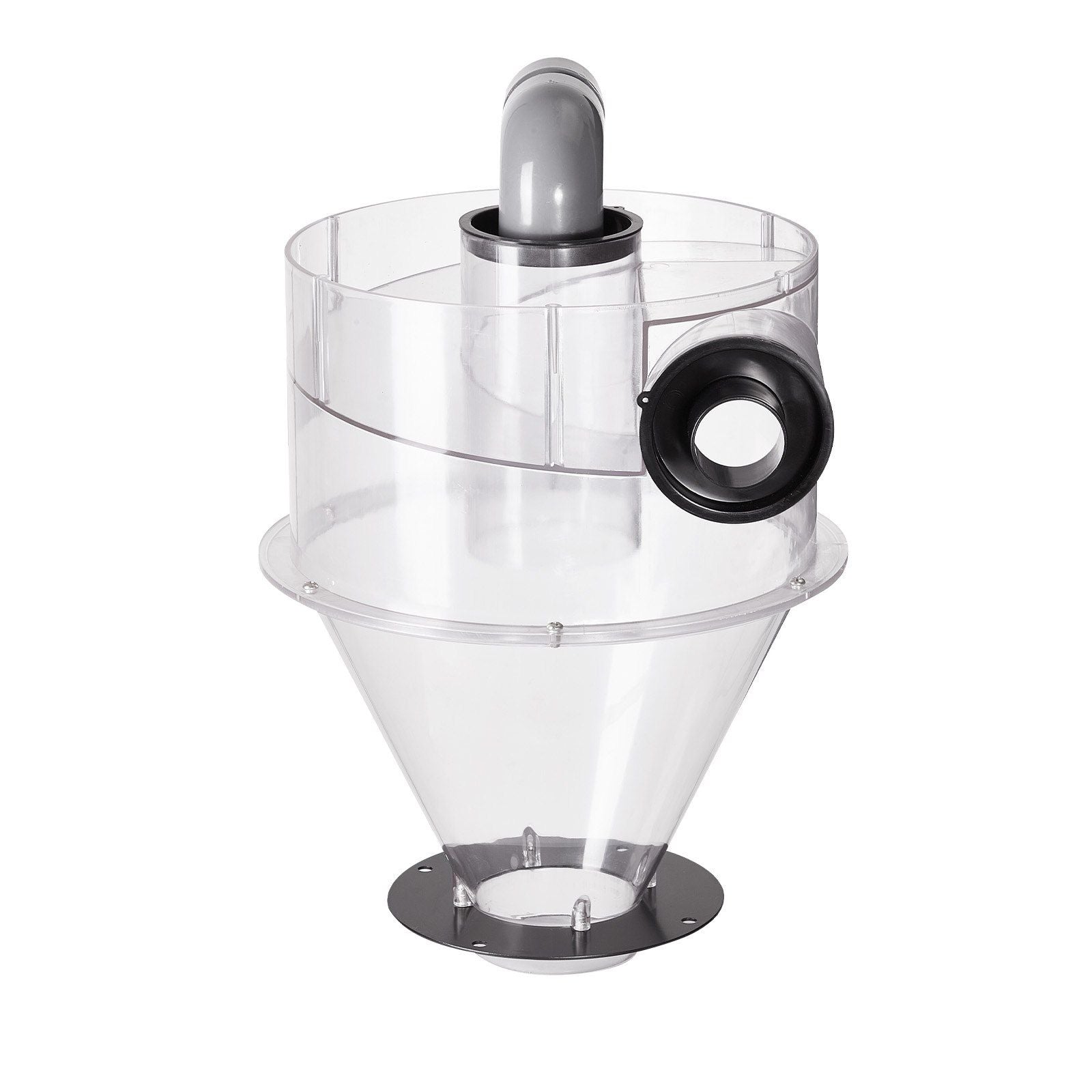 Cyclone Dust Separator Vacuum Cleaner Separator 4" for 5-10 Gal Tank