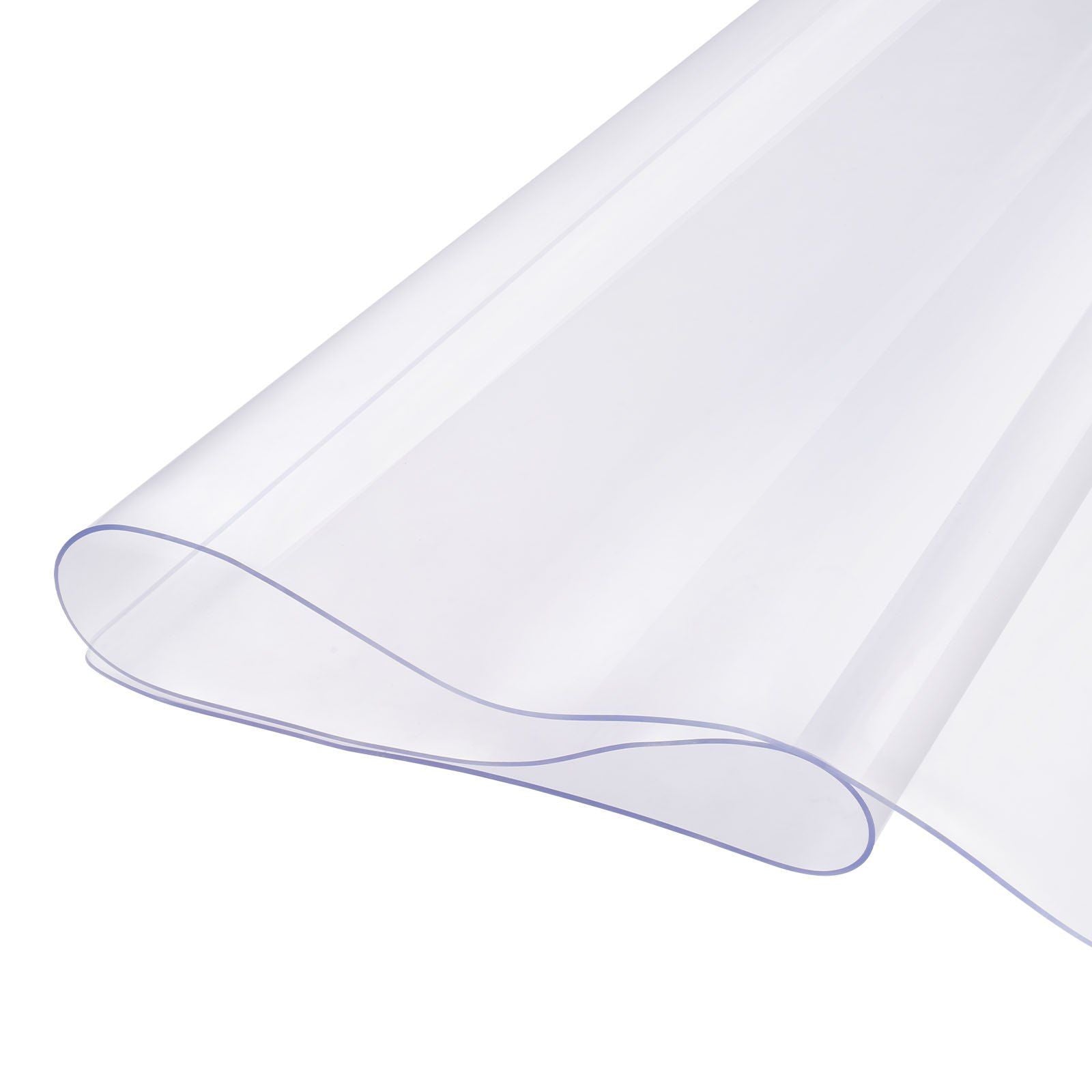 PVC Table Protector 40x60 Inch Clear Plastic Desk Protector 2.0mm Thick