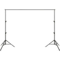 11.48 x 9.58 ft Heavy Duty Backdrop Stand, Height Adjustable Photography Backdrop Stand, Background Support System with 6 Clamps and A Carry Bag, for Party, Wedding, Display, Photo