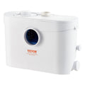 Macerator Pump, 700W, 9600 L/h Flow, 32.8 ft/10 m Head, Macerator Sewerage Sump Pump with 3 Water Inlets for Toilet, Basement, Kitchen, Sink, Shower, Bathtub Waste Water Disposal Upflush Machine